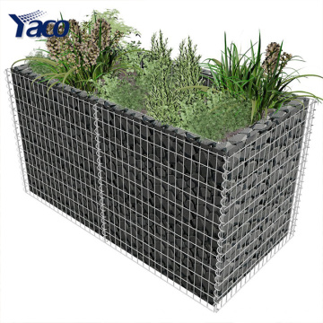 Boîte de gabion soudée zinguée galvanisée 3x1x1